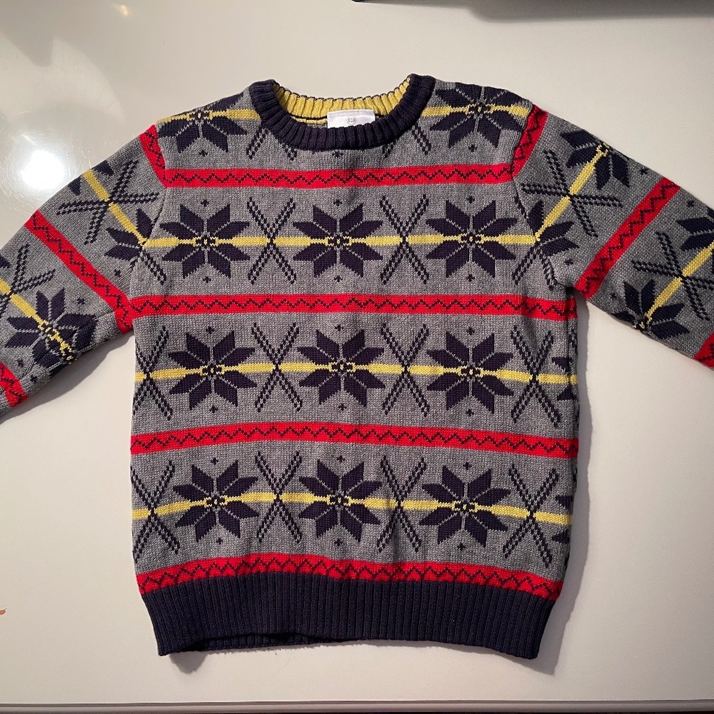 Hanna Andersson Boys Fair Isle Winter Sweater